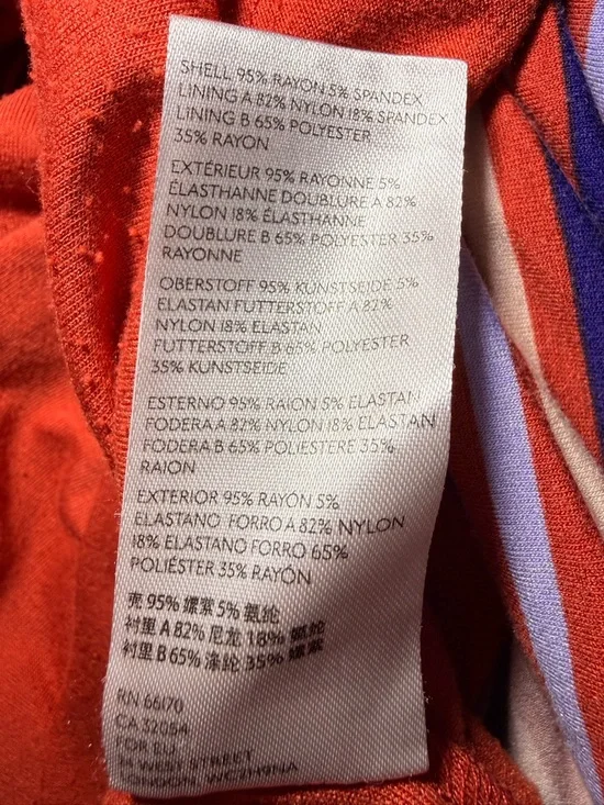 Anthropologie Maeve Gabriela ruffled maxi dress sleeveless striped sz XS - Picture 9 of 10